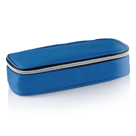 Estojo Oval Azul - Papelaria Encantada