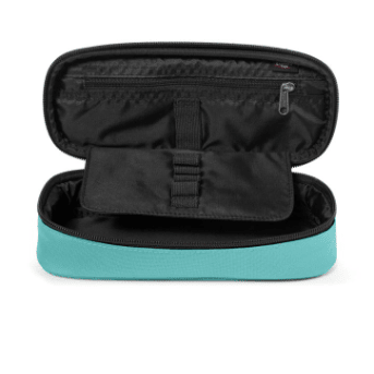 Estojo oval eastpak Stream Blue - Papelaria Encantada