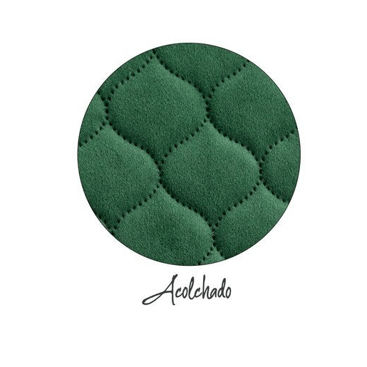 Estojo Oval Miquelrius em Pelo Almofadado Highland Days - Verde - Papelaria Encantada