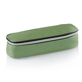 Estojo Oval Verde - Papelaria Encantada