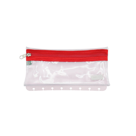 Estojo para caderno inteligente crystal vermelho - Papelaria Encantada