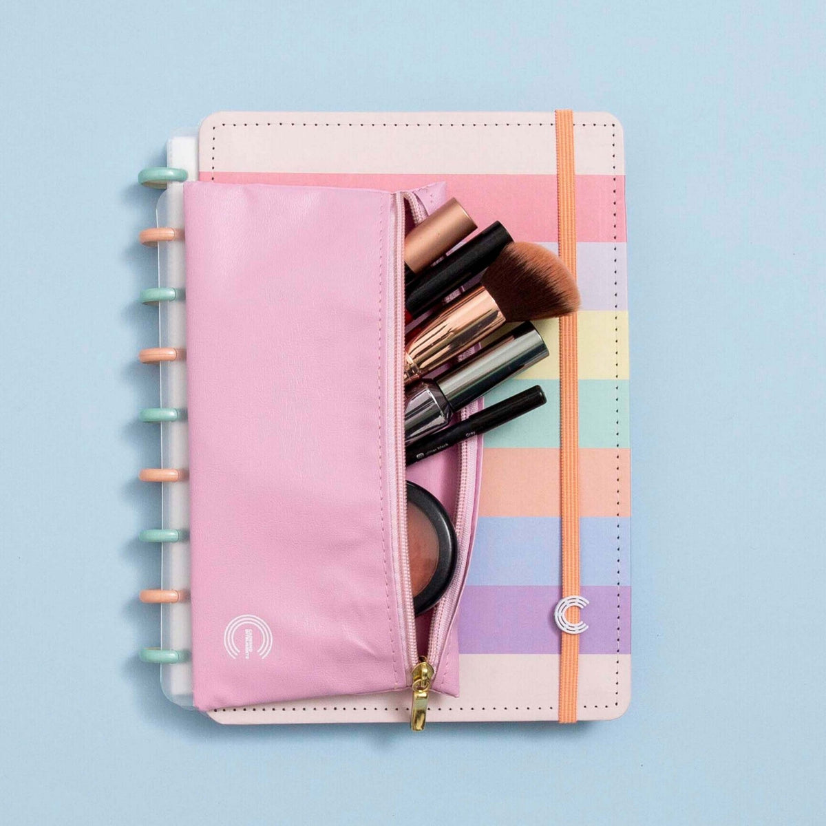 Estojo para caderno inteligente Rosa - Papelaria Encantada