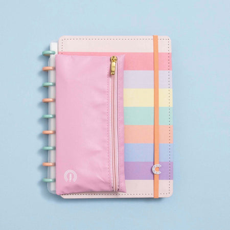 Estojo para caderno inteligente Rosa - Papelaria Encantada
