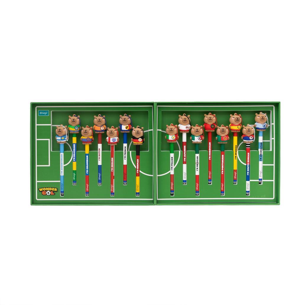 Estojo Premium para Colecionador Vazio - WonderGol Mr. Wonderful - Papelaria Encantada