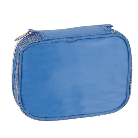 Estojo Rebecca bonbon 22cm Azul Brilhante - Papelaria Encantada
