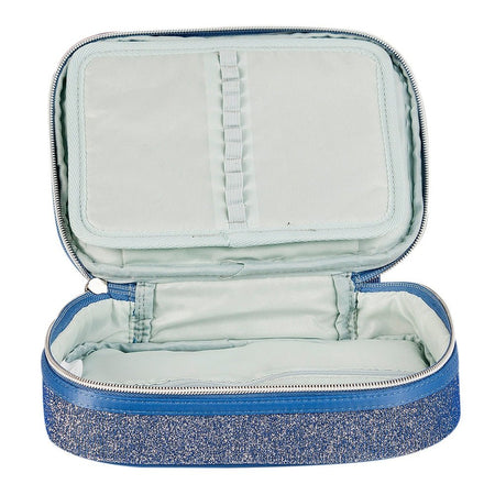 Estojo Rebecca bonbon 22cm Azul Brilhante - Papelaria Encantada