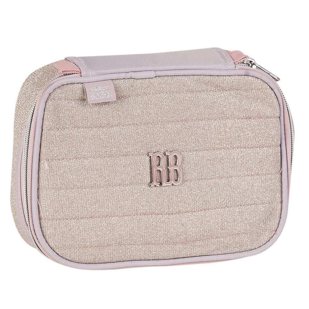 Estojo Rebecca bonbon 22cm Rosa Brilhante - Papelaria Encantada