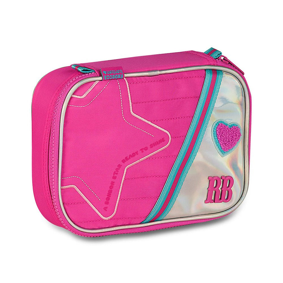 Estojo Rebecca bonbon rosa - Papelaria Encantada