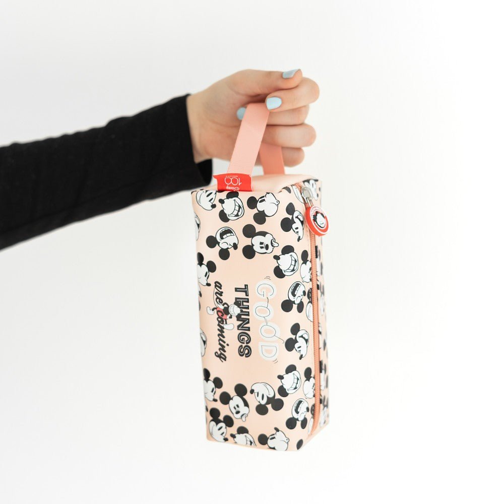 Estojo Rectangular Disney Mickey 100 Aniversário - Papelaria Encantada