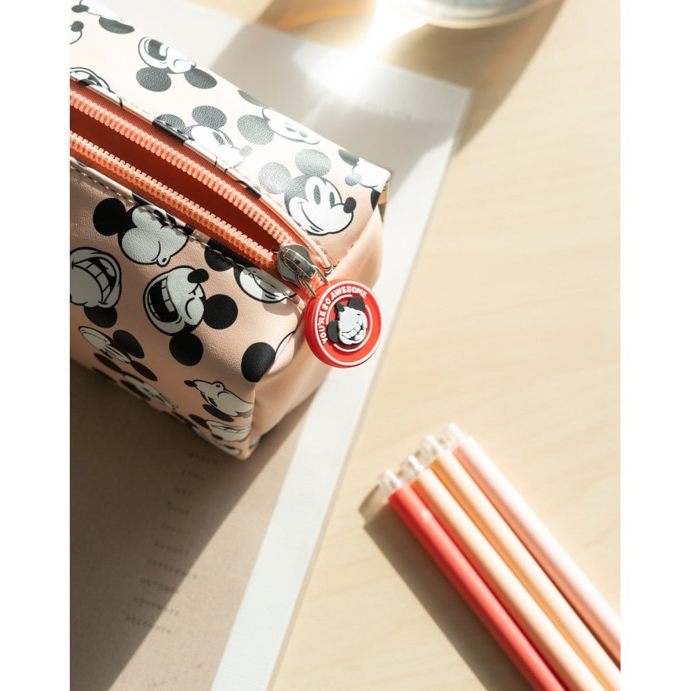 Estojo Rectangular Disney Mickey 100 Aniversário - Papelaria Encantada