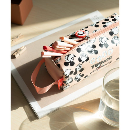 Estojo Rectangular Disney Mickey 100 Aniversário - Papelaria Encantada