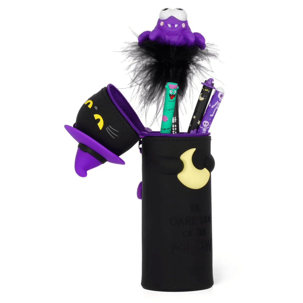 Estojo Silicone Kawaii Halloween - Papelaria Encantada