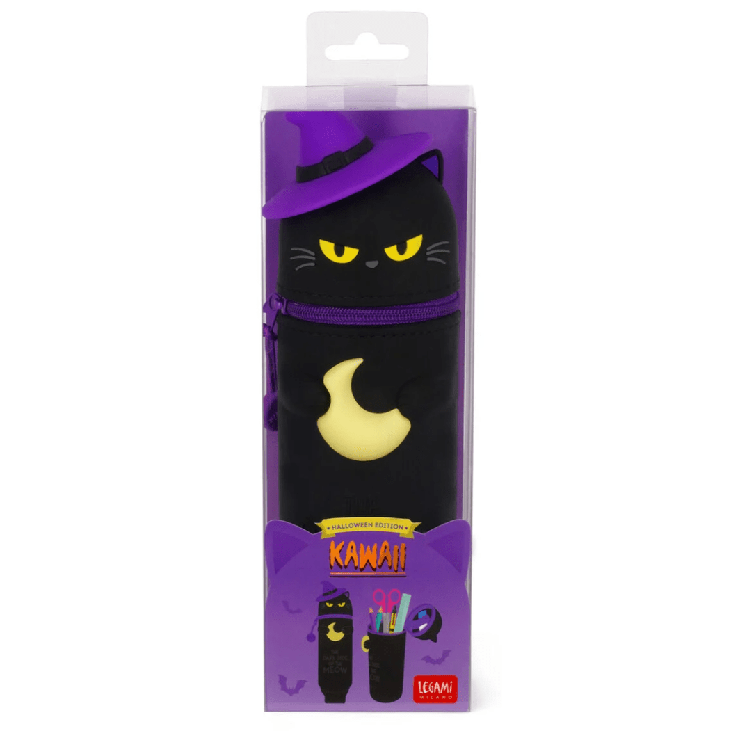 Estojo Silicone Kawaii Halloween - Papelaria Encantada