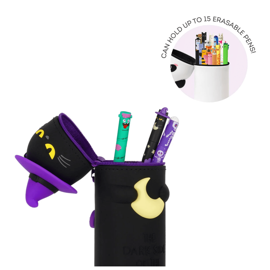 Estojo Silicone Kawaii Halloween - Papelaria Encantada
