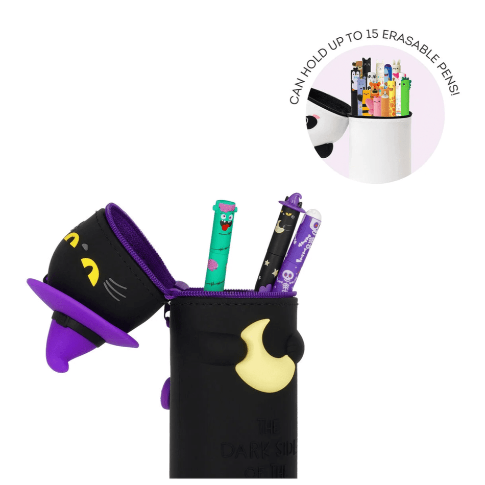 Estojo Silicone Kawaii Halloween - Papelaria Encantada
