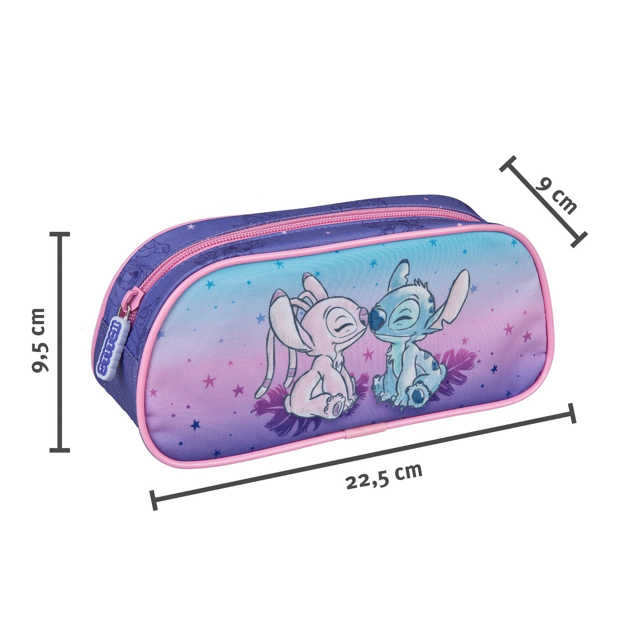 Estojo Stitch rectangular - Papelaria Encantada