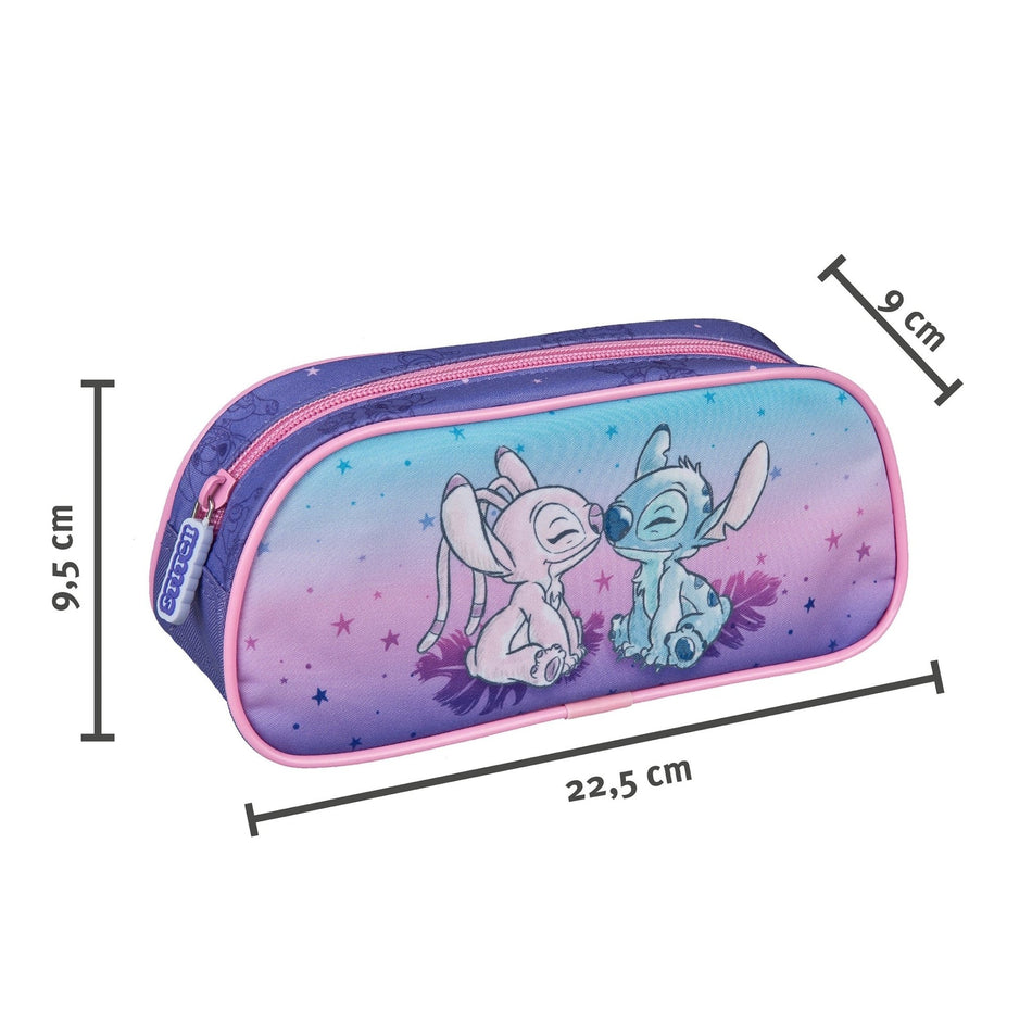 Estojo Stitch rectangular - Papelaria Encantada