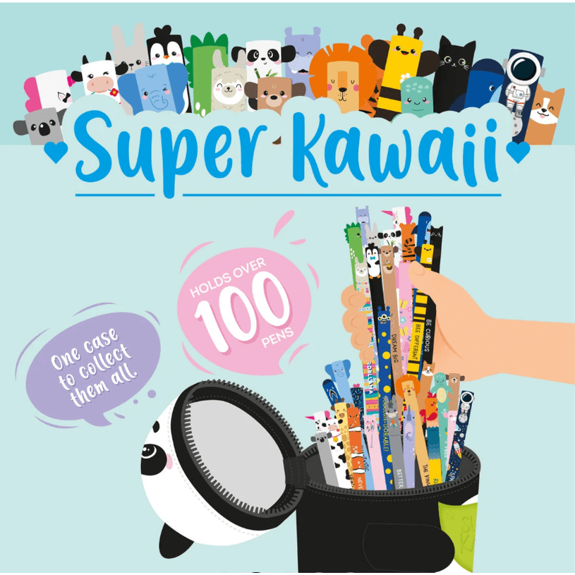 Estojo Super Kawaii 2 - in - 1 Silicone Panda Legami - Papelaria Encantada