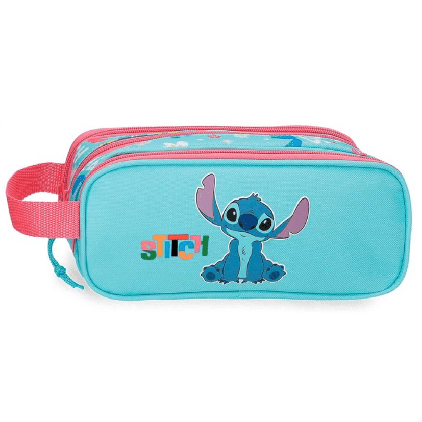 Estojo triplo Aloha Stitch - Papelaria Encantada