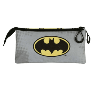Estojo triplo Batman - Papelaria Encantada