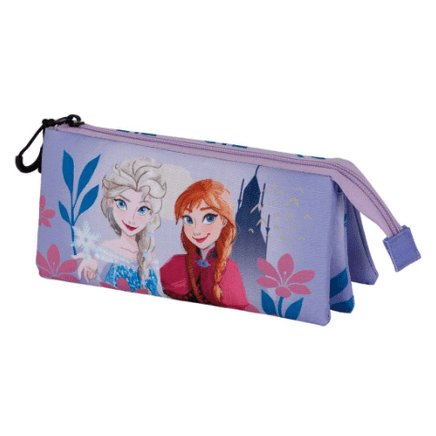 Estojo triplo Frozen - Papelaria Encantada