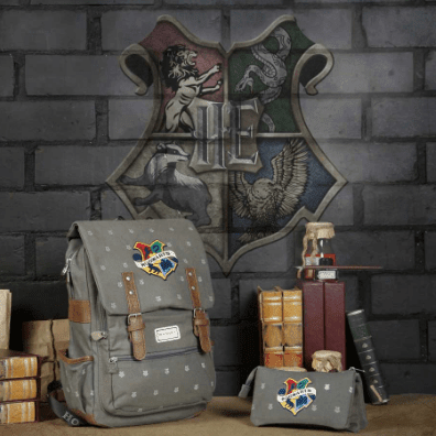 Estojo triplo Harry Potter - Papelaria Encantada