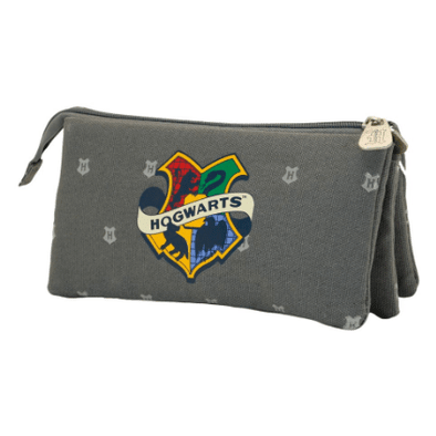 Estojo triplo Harry Potter - Papelaria Encantada