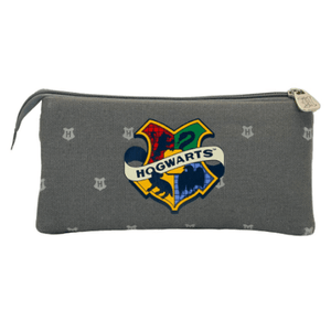 Estojo triplo Harry Potter - Papelaria Encantada