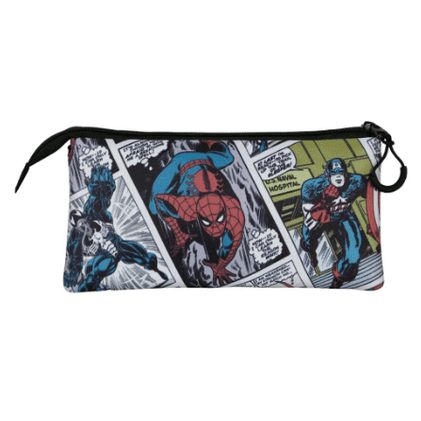 Estojo triplo Marvel Legacy - Papelaria Encantada