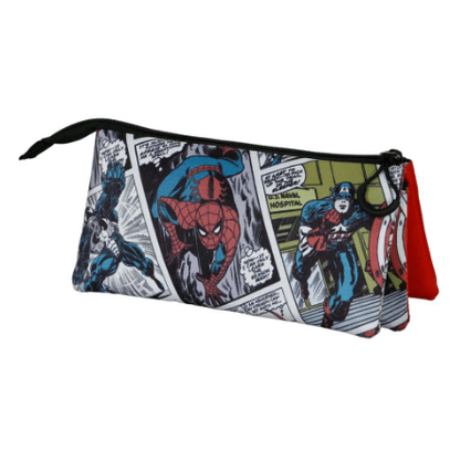 Estojo triplo Marvel Legacy - Papelaria Encantada