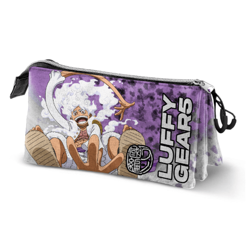 Estojo triplo One Piece Luffy - Papelaria Encantada