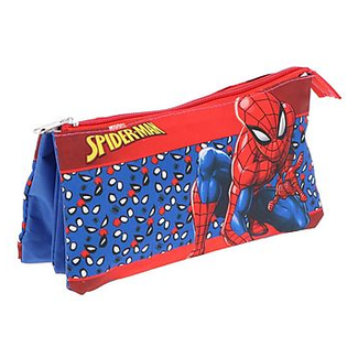 Estojo triplo spiderman - Papelaria Encantada