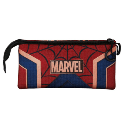 Estojo triplo Spiderman drop - Papelaria Encantada