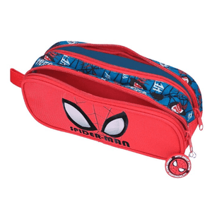 Estojo triplo Spiderman duplo - Papelaria Encantada