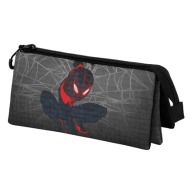 Estojo triplo spiderman spin - Papelaria Encantada