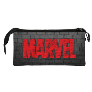 Estojo triplo spiderman spin - Papelaria Encantada