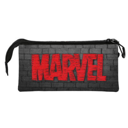 Estojo triplo spiderman spin - Papelaria Encantada