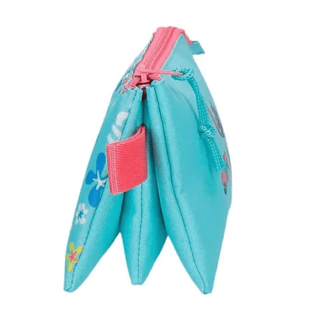Estojo triplo Stitch Aloha - Papelaria Encantada