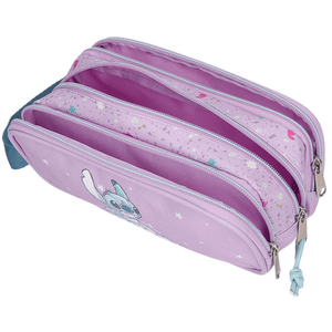 Estojo triplo Stitch lovely - Papelaria Encantada