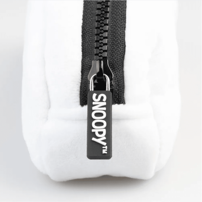 Estojo Veludo Lazy days - Snoopy - Papelaria Encantada