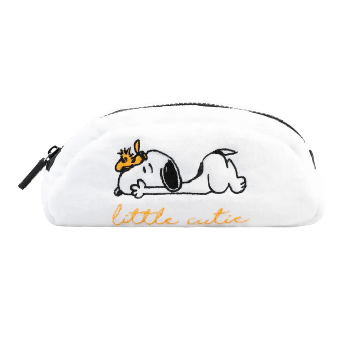 Estojo Veludo Lazy days - Snoopy - Papelaria Encantada
