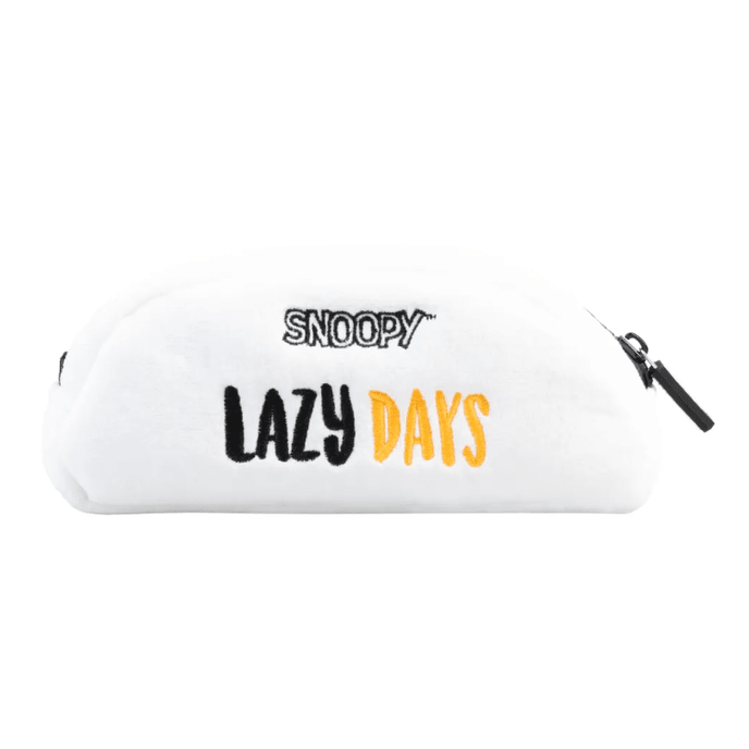 Estojo Veludo Lazy days - Snoopy - Papelaria Encantada