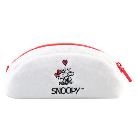 Estojo veludo Snoopy - Papelaria Encantada