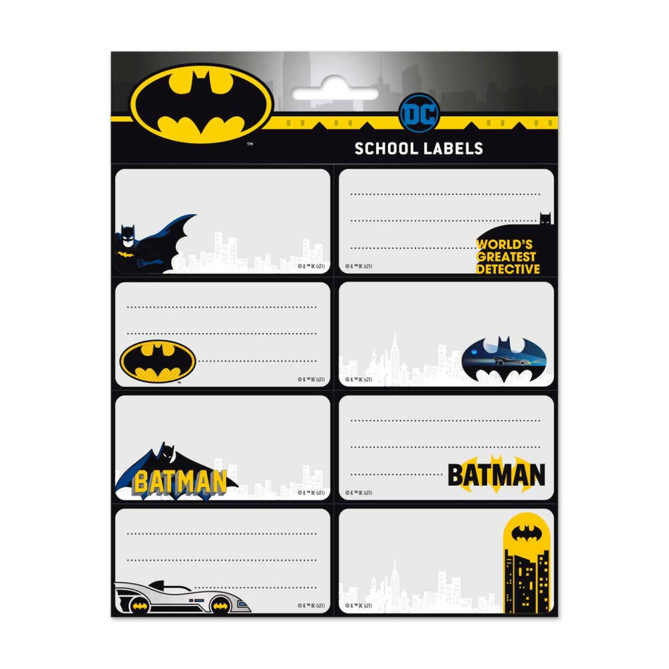 Etiquetas adesivas Batman