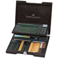 Estojo de Madeira Faber-Castell Pitt Monochrome – Desenho Artístico