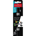 Marcador acrílico Faber-Castell Black Edition Shake & Paint preto