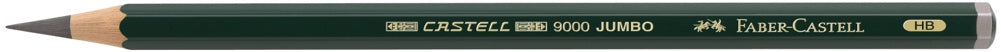 Castell 9000 Jumbo — lápis de grafite à unidade Faber-Castell