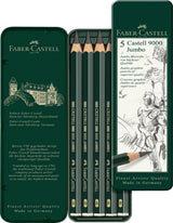 Castell 9000 Jumbo — conjunto de 5 lápis Faber-Castell