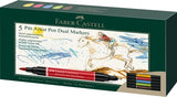 Pitt Artist Pen — conjuntos de marcadores de ponta dupla Faber-Castell