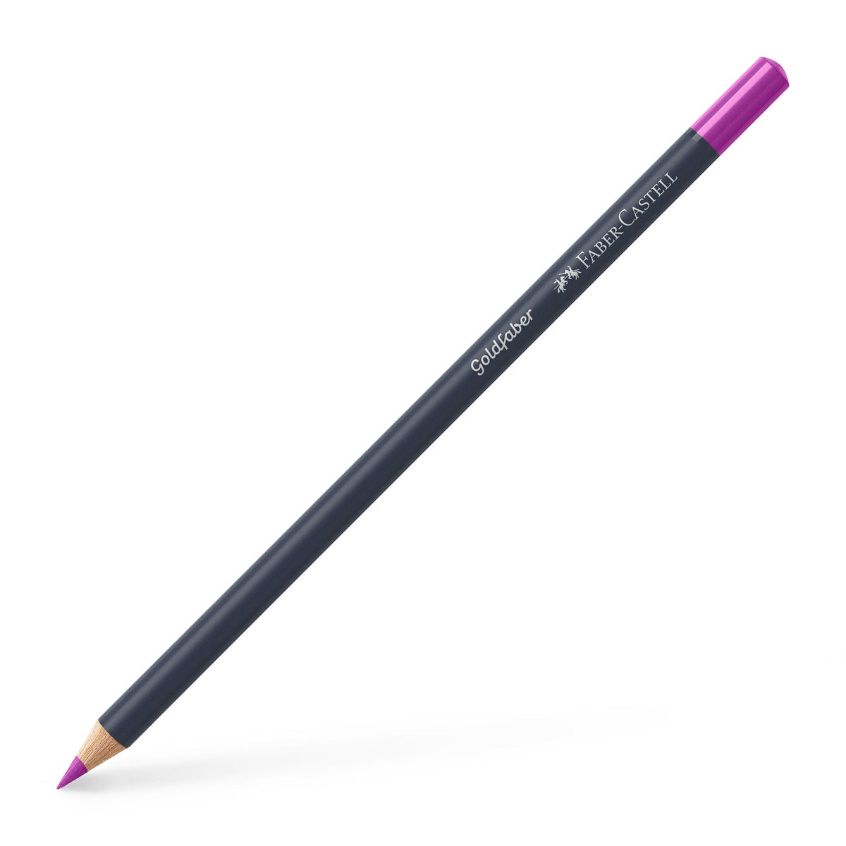 Lápis de cor Faber-Castell Goldfaber 125 - Rosa púrpura médio